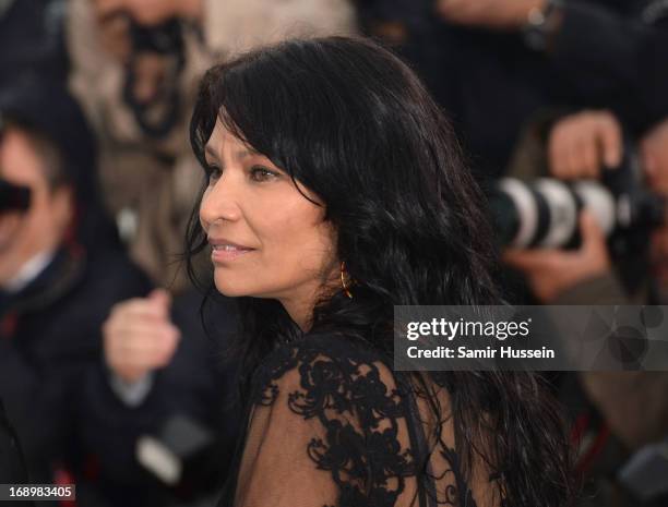 Actress Michelle Thrush attends the 'Jimmy P. ' Photocall during the 66th Annual Cannes Film Festival at the Palais des Festivals on May 18, 2013 in...