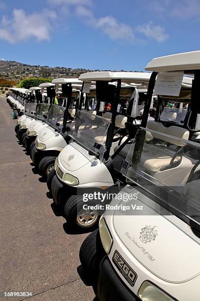 General atmosphere at the 2nd annual Hank Baskett Classic Golf Tournament at the Trump National Golf Club Los Angeles on May 17, 2013 in Rancho Palos...