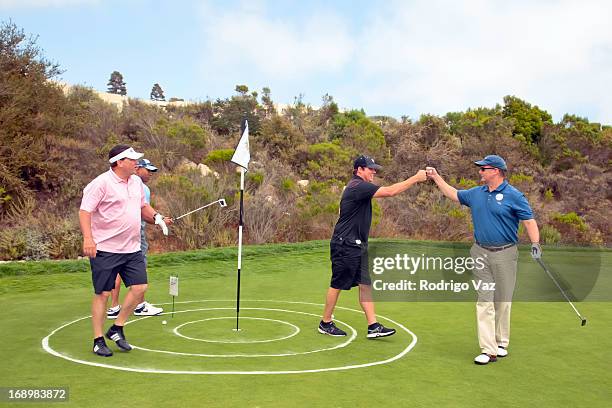 General atmosphere at the 2nd annual Hank Baskett Classic Golf Tournament at the Trump National Golf Club Los Angeles on May 17, 2013 in Rancho Palos...