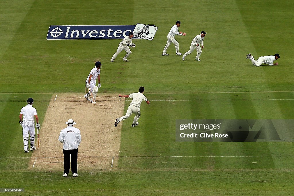 England v New Zealand: 1st Investec Test - Day Three