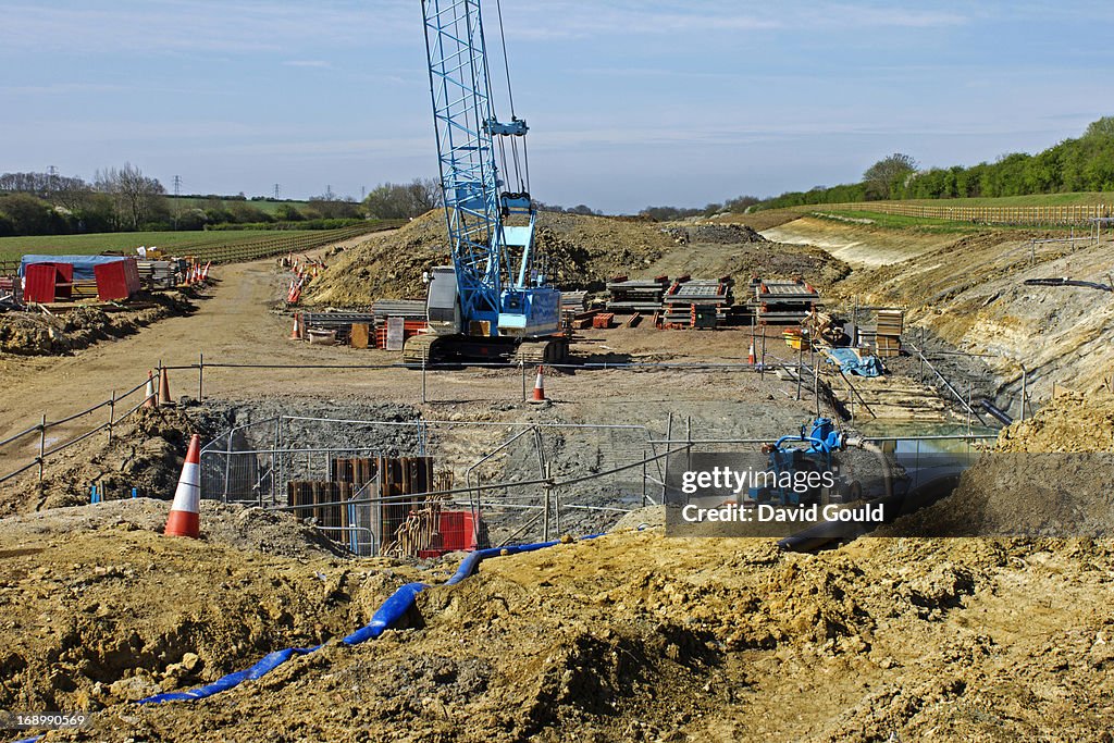 Road construction