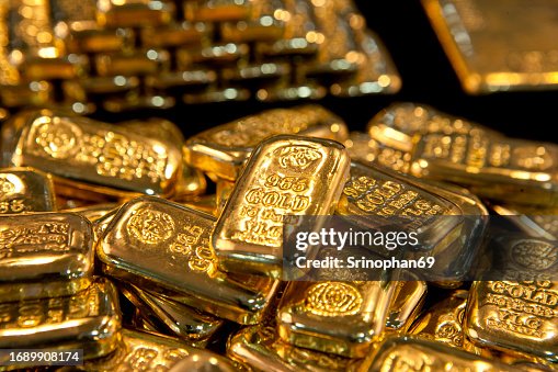 Stacked Gold Bars: Illuminating the Path to Financial Prosperity Stacked Gold Bars: Illuminating the Path to Financial Prosperity