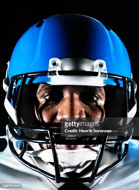 football player - football player face stock pictures, royalty-free photos & images