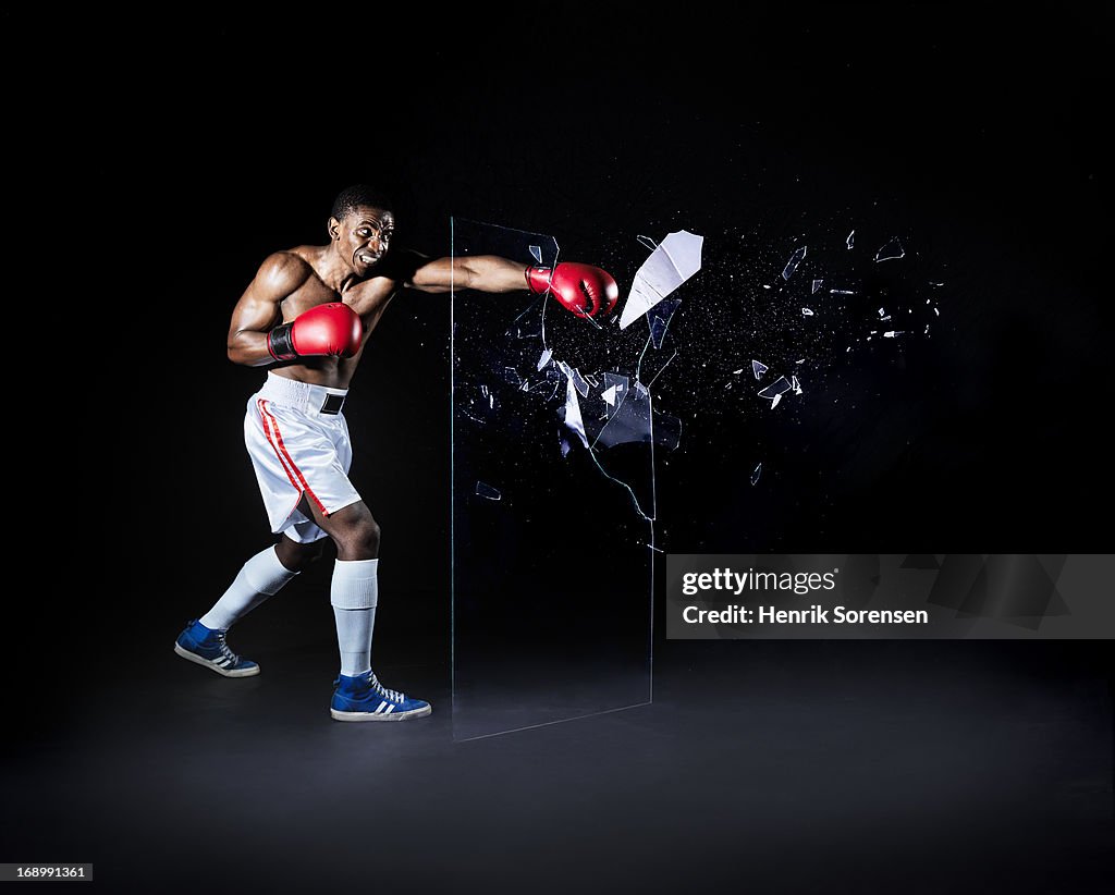 Boxer shattering barrier