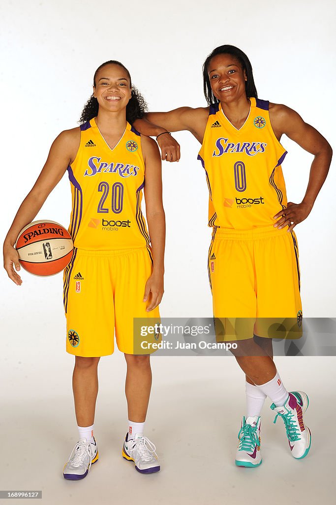 Los Angeles Spark WNBA Media Day