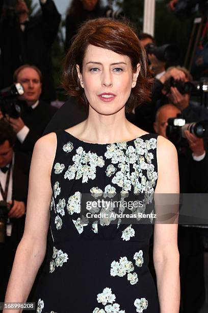 Actress Gina McKee attends the 'Jimmy P. ' Premiere during the 66th Annual Cannes Film Festival at the Palais des Festivals on May 18, 2013 in...