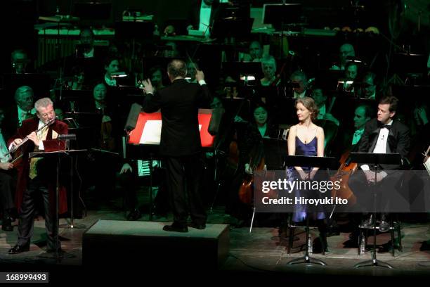 New York Philharmonic celebrates Lorin Maazel's 75th Birthday at Avery Fisher Hall on Tuesday night, March 1, 2005.Maazel's "Irish Vapours and...