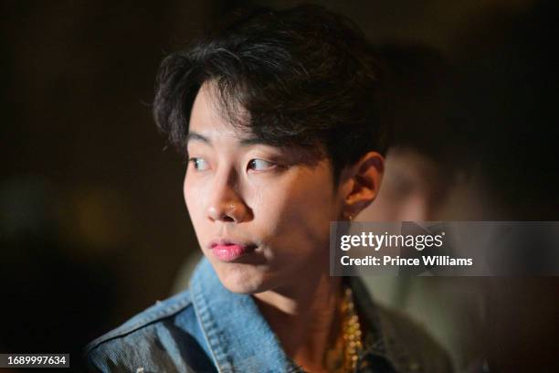 Jay Park attends Won Soju Launch Hosted by Jay Park at District Atlanta on September 14, 2023 in Atlanta, Georgia.