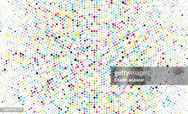 social media abstract colorful circular digital network - lgbtq pride background stock illustrations