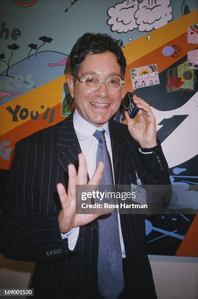 Jeffrey Deitch at Art Basel, Miami Beach, December 2002.