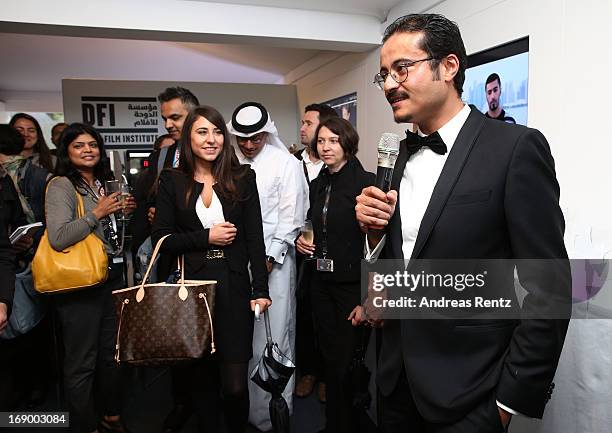 Chief Executive Officer at Doha Film Institute, Abdulaziz Al-Khater attends the DFI Networking Event during the 66th Annual Cannes Film Festival at...