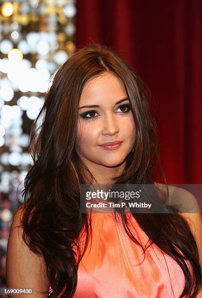 Actress Jacqueline Jossa attends the British Soap Awards at Media City on May 18, 2013 in Manchester, England.