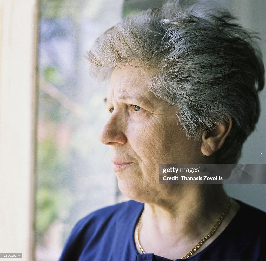 Portrait of  a senior woman