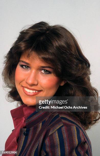 Actress Nancy McKeon poses for a portrait in circa 1980.