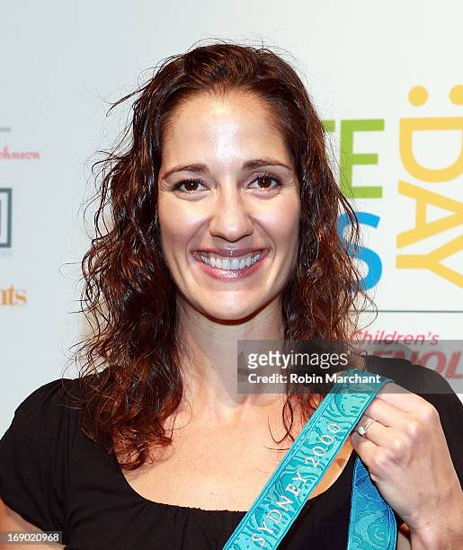 Olympic medalist Kristy Kowal attends 2013 Safe Kids Day at Highline Stages on May 18, 2013 in New York City.