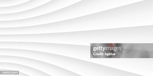 abstract white background - geometric texture - white 3d background stock illustrations