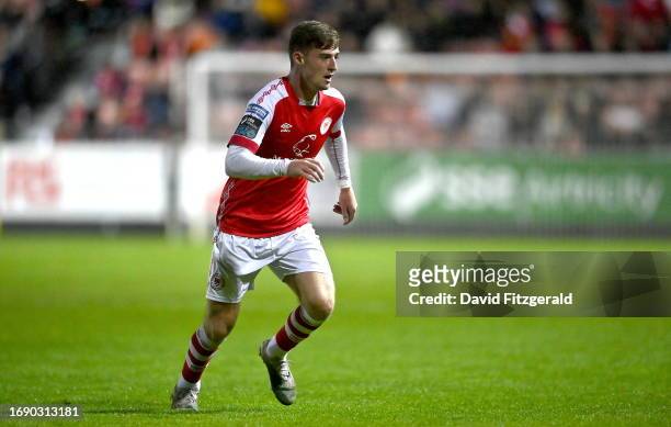 Dublin , Ireland - 25 September 2023; Ben McCormack of St Patrick's Athletic during the SSE Airtricity Men's Premier Division match between St...