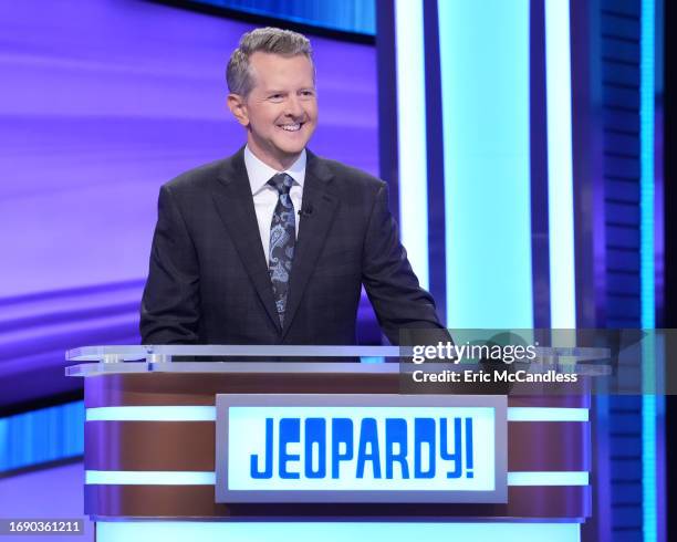 Quarterfinal: Mark Duplass, Emily Hampshire and Utkarsh Ambudkar" - On the season premiere of "Celebrity Jeopardy!," stars Mark Duplass , Emily...