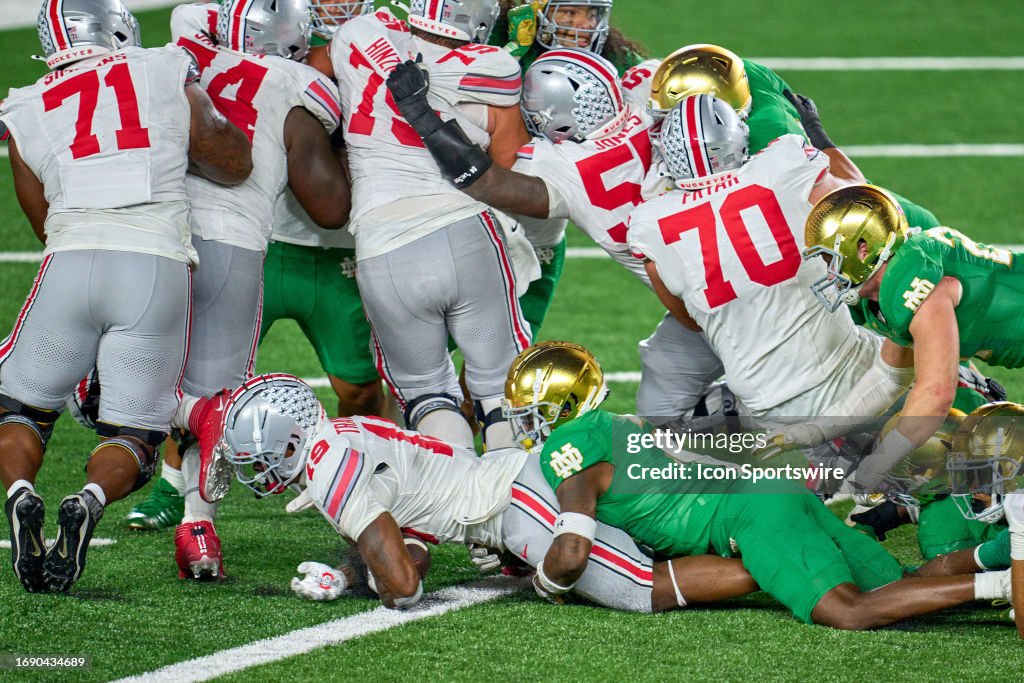 COLLEGE FOOTBALL: SEP 23 Ohio State at Notre Dame