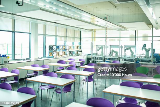 classroom in technical college - recreational equipment stock pictures, royalty-free photos & images