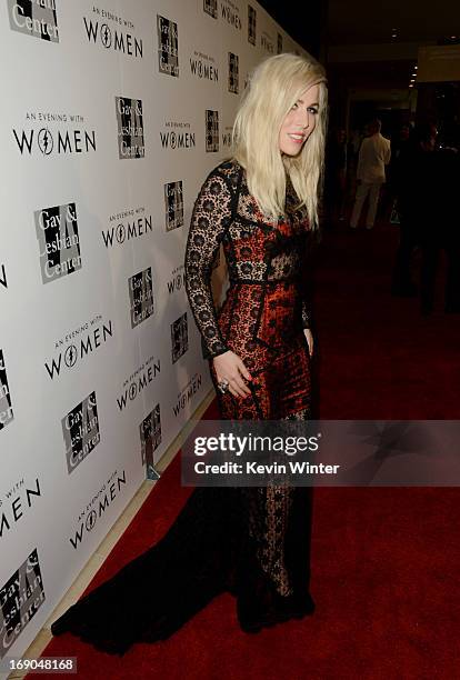 Singer Natasha Bedingfield arrives at An Evening With Women benefiting The L.A. Gay & Lesbian Center at the Beverly Hilton Hotel on May 18, 2013 in...