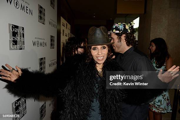 Producer/musician Linda Perry arrives at An Evening With Women benefiting The L.A. Gay & Lesbian Center at the Beverly Hilton Hotel on May 18, 2013...