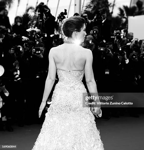 Jessica Biel attends the "Inside Llewyn Davis" Premiere during the 66th Annual Cannes Film Festival at Grand Theatre Lumiere on May 19, 2013 in...