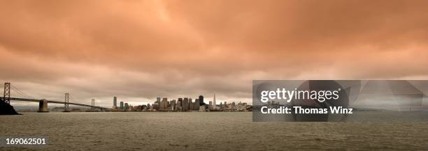 san francisco skyline - treasure island san francisco stock pictures, royalty-free photos & images