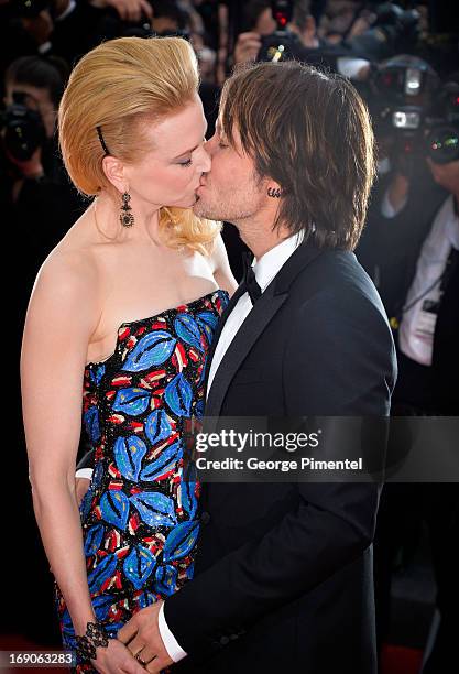 Keith Urban and Nicole Kidman attend the 'Inside Llewyn Davis' Premiere during the 66th Annual Cannes Film Festival at Grand Theatre Lumiere on May...