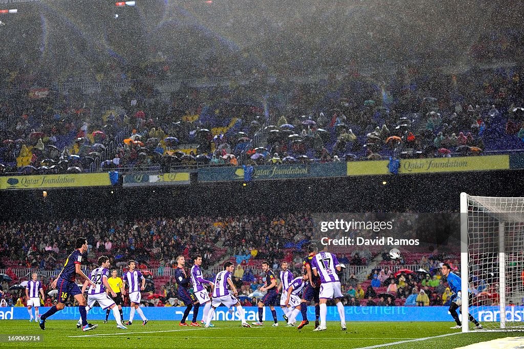 FC Barcelona v Real Valladolid CF - La Liga