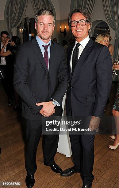 Actor Eric Dane and Tim Jefferies attend the exclusive "For The Love Of Cinema" event hosted by Swiss luxury watch manufacturer IWC Schaffhausen at...