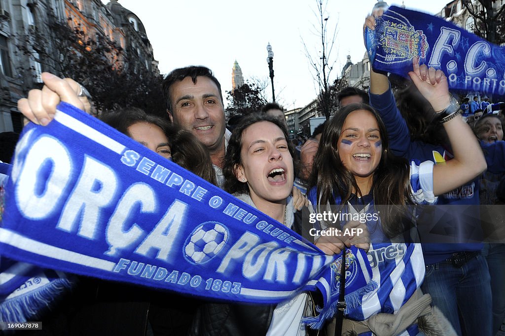 FBL-POR-PORTO-SUPPORTERS