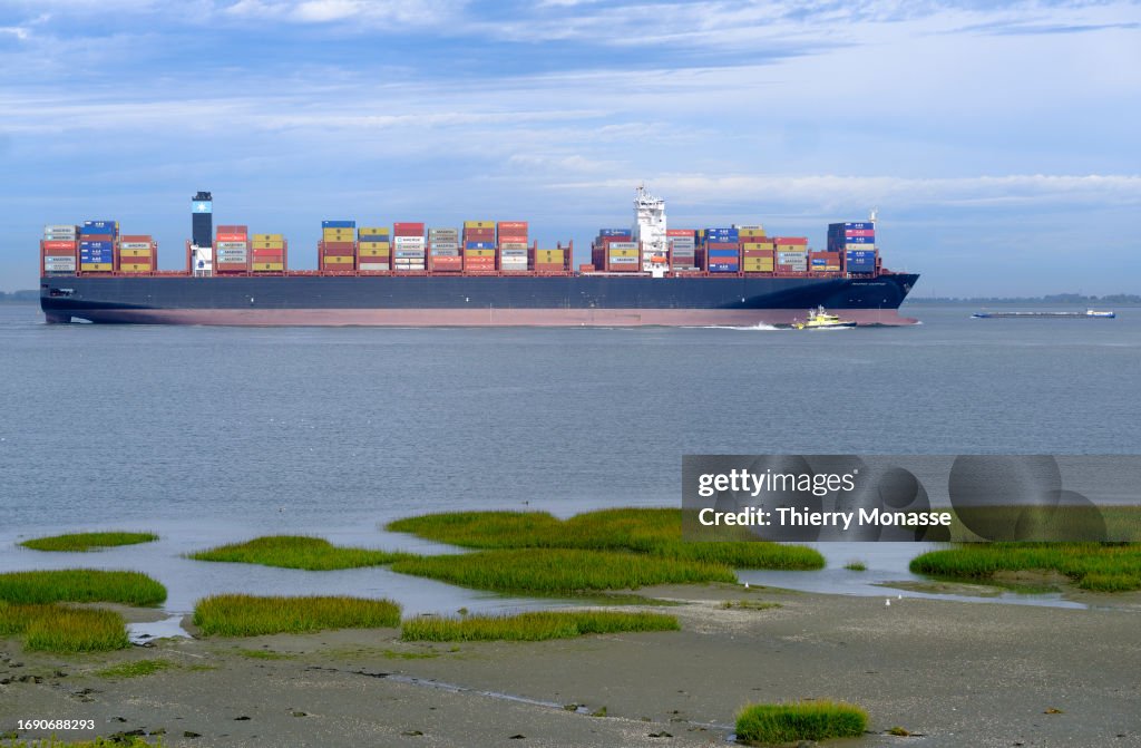 The Container Ship Maersk Campton