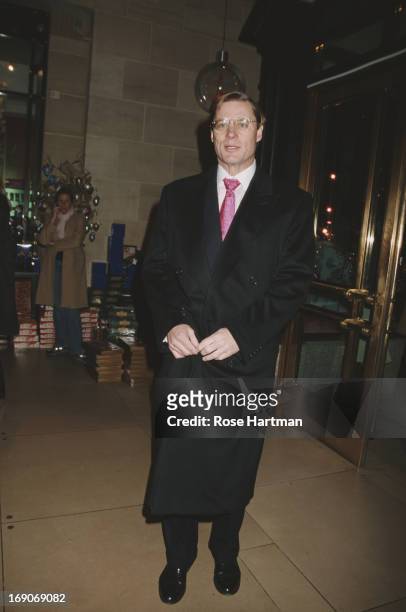 Telecommunications pioneer, businessman and venture capitalist Shelby Bryan at a party hosted by Vogue magazine editor Anna Wintour and actress...