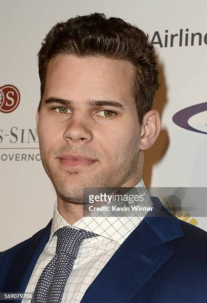 Pro basketball player Kris Humphries attends the 28th Anniversary Sports Spectacular Gala at the Hyatt Regency Century Plaza on May 19, 2013 in...