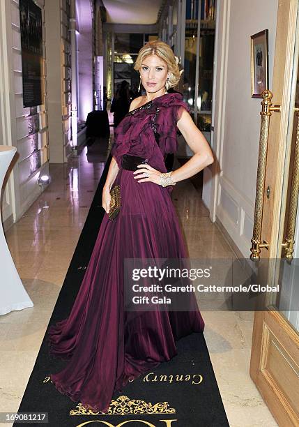 Hofit Golan attends the 'Global Gift Gala' 2013 cocktail presented by Eva Longoria at Carlton Hotel on May 19, 2013 in Cannes, France.