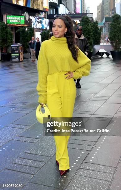 Kerry Washington is seen on September 26, 2023 in New York City.