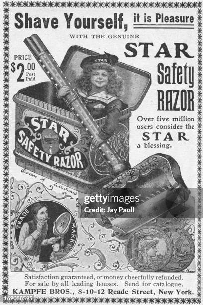 Safety Razor Ad 253 Vintage Safety Razor Stock Photos, High-Res Pictures, and Images ...