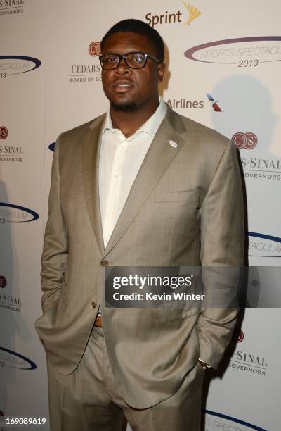 Pro football player Ryan Clady attends the 28th Anniversary Sports Spectacular Gala at the Hyatt Regency Century Plaza on May 19, 2013 in Century...