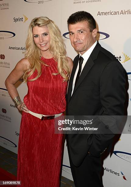 Actress Tamie Sheffield and boxer Danny Musico attend the 28th Anniversary Sports Spectacular Gala at the Hyatt Regency Century Plaza on May 19, 2013...