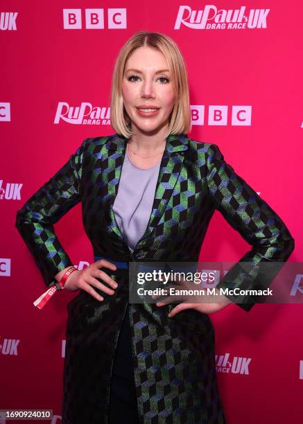 Katherine Ryan attends a screening of "RuPaul's Drag Race UK" Series 5 at Soho Hotel on September 19, 2023 in London, England.