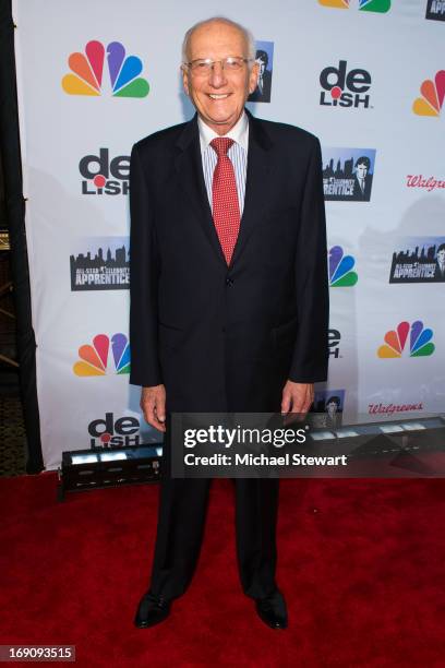 Executive Vice President and Senior Counsel of the Trump Organization George H. Ross attends the "All Star Celebrity Apprentice" Finale at Cipriani...