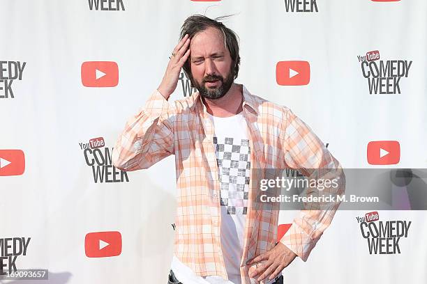 Comedian Comedian Tom Green attends YouTube Comedy Week Presents "The Big Live Comedy Show" at Culver Studios on May 19, 2013 in Culver City,...