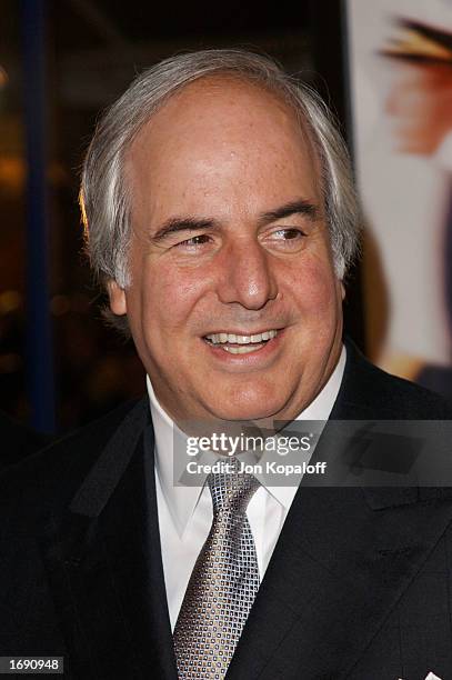 Writer Frank Abagnale Jr. Attends the premiere of "Catch Me If You Can" at the Mann Village Theatre on December 16, 2002 in Westwood, California.