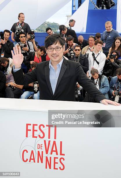 Actor Wai Ka-Fai attends the photocall for 'Blind Detective' during The 66th Annual Cannes Film Festival at Palais des Festivals on May 20, 2013 in...