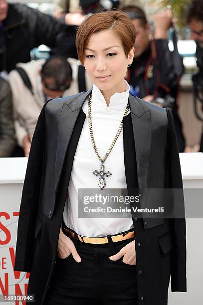 Sammi Cheng attends the photocall for 'Blind Detective' during the 66th Annual Cannes Film Festival at Palais des Festivals on May 20, 2013 in...