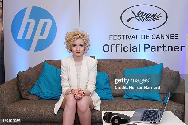 Actress Julia Garner attends the Variety Studio at Chivas House on May 20, 2013 in Cannes, France.