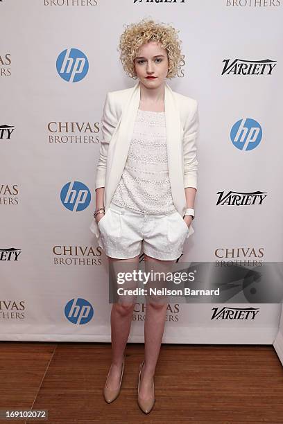 Actress Julia Garner attends the Variety Studio at Chivas House on May 20, 2013 in Cannes, France.