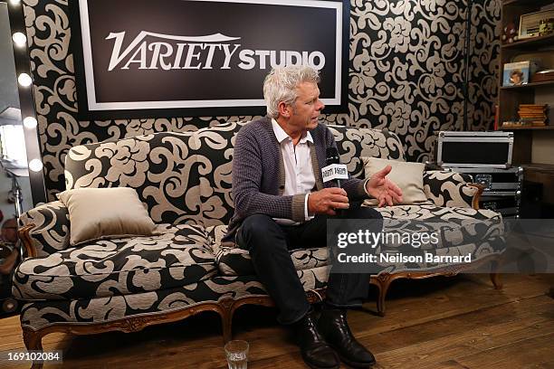 Director Alex van Warmerdam attends the Variety Studio at Chivas House on May 20, 2013 in Cannes, France.