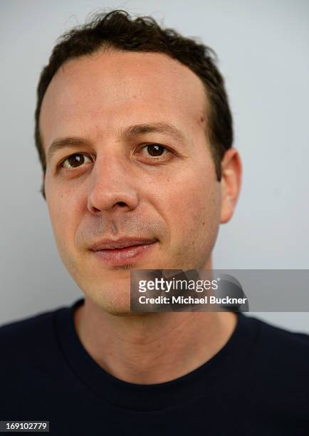 Director Amat Escalante poses for a portrait at the Variety Studio at Chivas House on May 20, 2013 in Cannes, France.